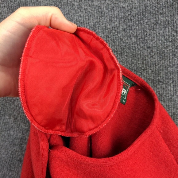 Geiger Collections Women's Button-Up Cardigan Sweater Red Size 42 Vintage - Picture 8 of 16